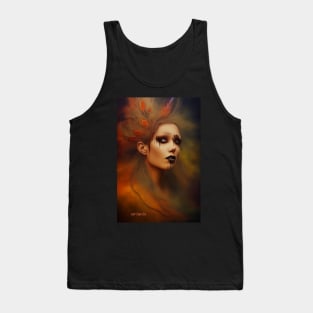 surreal indian girl Tank Top